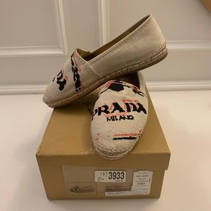 Prada Canvas Espadrilles